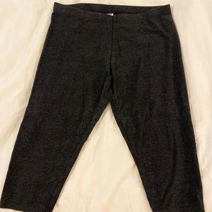 Dark Grey Long Biker Shorts